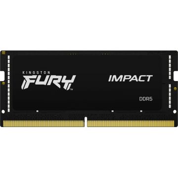 Memorie notebook Kingston FURY Impact, 32GB, DDR5, 5600MHz, CL40, 1.1v