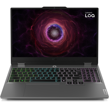 Laptop LOQ 15 FHD 15.6 inch AMD Ryzen 7 7435HS 16GB 1TB SSD RTX 4070 Free Dos Luna Grey