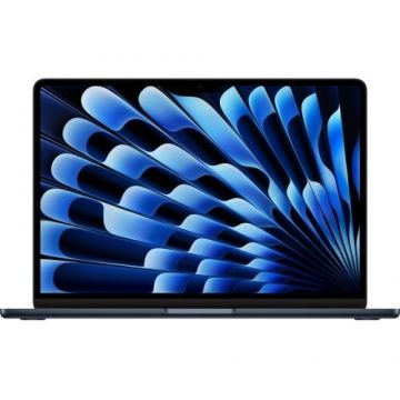 Laptop MacBook Air 13.6 inch Liquid Retina M3 8-Core 16GB 256GB SSD macOS Midnight