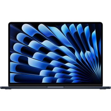 Laptop MacBook Air 15.3 inch Liquid Retina M3 8-Core 24GB 512GB SSD macOS Midnight