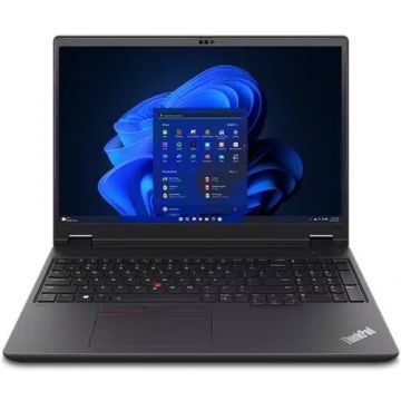 Laptop ThinkPad P16v G2 WQUXGA 16 inch Intel Core Ultra 9 185H 64GB 1TB RTX 3000 Ada Windows 11 Pro Black