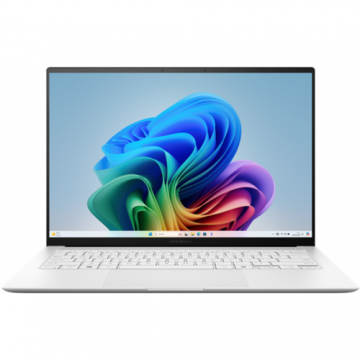 Laptop Zenbook S 14 2.8K 14 inch Intel Core Ultra 5 226V 16GB 512GB SSD Windows 11 Scandinavian White