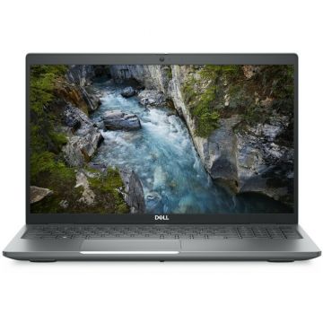 Dell Laptop Dell Precision 3590, Intel Core Ultra 7 155H, 15.6 inch FHD, 16GB RAM, 512GB SSD, nVidia RTX 500 Ada 4GB, Windows 11 Pro, Gri