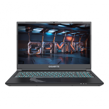 Gigabyte G5 MF5-H2EE354KD Gaming notebook, Free DOS, Procesor: i7-13620H, Placa video: NVIDIA® GeForce RTX™ 4050 Laptop GPU 6GB GDDR6, Display: 15.6' FHD 144Hz, Memorie: 16 GB DDR5-4800, M.2 2280 x 2, 1TB SSD, Tastatura iluminata, Interfata: 1 x USB 2.0