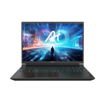 Gigabyte G6X 9MG-42EE854SD Gaming notebook,Free DOS, Procesor: i7-13650HX, Placa video: NVIDIA® GeForce RTX™ 4050 Laptop GPU 6GB GDDR6, Display: 16.0' 16:10 WUXGA (1920x1200) 165Hz, Memorie: 16GB DDR5-4800MHz, 2x porturi M.2 SSD de pana la 4TB, Tastatura