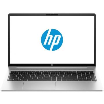 HP Laptop HP 450 G10, Intel Core i5-1335U, 15.6 inch FHD, 16GB RAM, 512GB SSD, Windows 11 Pro, Argintiu