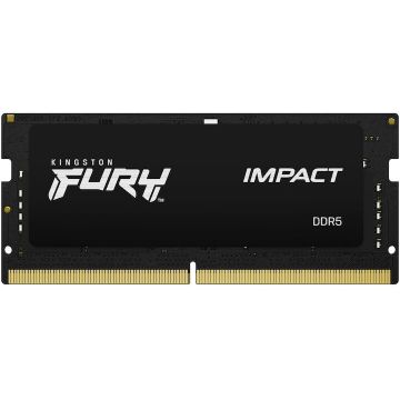 Kingston Memorie Ram Laptop, Kingston FURY Impact, 32GB DDR5, negru