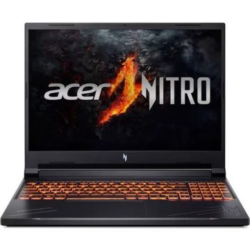 Laptop Gaming Acer Nitro V16 ANV16 (Procesor Intel Core i7-14650HX (30M Cache, up to 5.20 GHz), 16inch WUXGA 165Hz, 16GB, 1TB SSD, nVidia GeForce RTX 4060 @8GB, Negru)