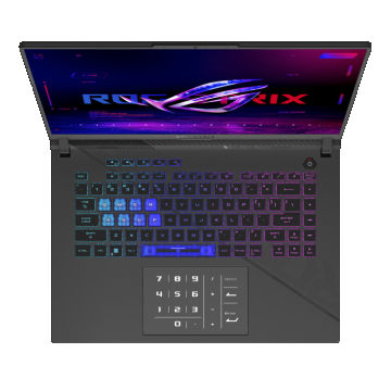 Laptop Gaming ASUS ROG Strix G16, G614JVR-N4077, 16-inch, QHD+ 16:10 (2560 x 1600, WQXGA), ROG Nebula Display, Intel® Core™ i9 Processor 14900HX 2.2 GHz (36MB Cache, up to 5.8 GHz, 24 cores, 32 Threads), NVIDIA® GeForce RTX™ 4060 Laptop GPU, 240Hz, DDR5