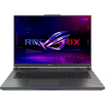 Laptop Gaming ASUS ROG Strix G18, G814JVR-N6021, 18-inch, 2.5K (2560 x 1600, WQXGA) 16:10 aspect ratio, ROG Nebula Display, Intel® Core™ i9 Processor 14900HX 2.2 GHz (36MB Cache, up to 5.8 GHz, 24 cores, 32 Threads), NVIDIA® GeForce RTX™ 4060 Laptop GPU,