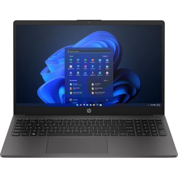 Laptop HP 250 G10 cu procesor Intel Core i5-1334U 10-Core (1.3GHz, up to 4.6GHz, 12MB), 15.6 inch FHD, Intel UHD Graphics, 16GB DDR4, SSD, 512GB PCIe NVMe, Windows 11 Pro 64bit, Dark Ash Silver