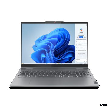 Laptop Lenovo IdeaPad 5 2-in-1 16AHP9, 16' WUXGA (1920x1200) IPS 300nits Glossy, 45% NTSC, 60Hz, TÜV Low Blue Light, Glass, Touch, AMD Ryzen™ 7 8845HS (8C / 16T, 3.8 / 5.1GHz, 8MB L2 / 16MB L3), video Integrated AMD Radeon™ 780M Graphics, RAM 16GB Solder