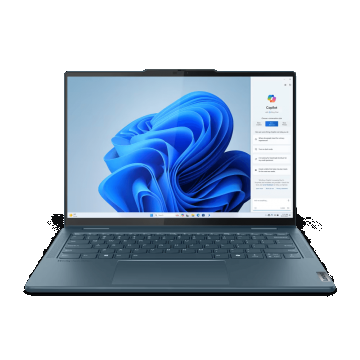 Laptop Lenovo Yoga 7 2-in-1 14IML9, 14' WUXGA (1920x1200) OLED 400nits Glossy / Anti-fingerprint, 100% DCI-P3, 60Hz, Dolby Vision®, TÜV Low Blue Light, DisplayHDR™ True Black 500, Glass, Touch, Intel® Core™ Ultra 7 155H, 16C (6P + 8E + 2LPE) / 22T, Max T