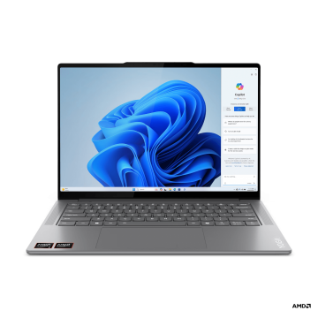 Laptop Lenovo Yoga Pro 7 14ASP9, 14.5' 2.8K (2880x1800) OLED 400nits Glossy, 100% P3, 100% sRGB, 120Hz, Eyesafe®, Dolby Vision®, DisplayHDR™ True Black 500, AGC Dragontrail™ Glass, AMD Ryzen™ AI 9 365 (10C / 20T, 2.0 / 5.0GHz, 10MB L2 / 24MB L3), video I