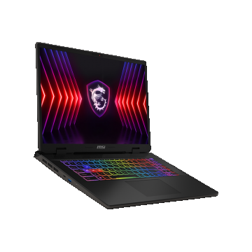 Laptop MSI Gaming Sword 17 HX B14VGKG, 17' FHD+ (1920x1200), 165Hz, IPS- Level, Intel Core i7-14700HX, 20C (8P + 12E) / 28T, P-core 2.1 / 5.5GHz, E-core 1.5 / 3.9GHz, 33MB, video dedicat NVIDIA GeForce RTX 4070 Laptop GPU 8GB GDDR6, RAM DDR5 8GB*2 2800(5