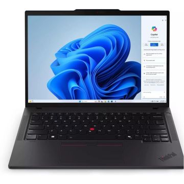 Lenovo Laptop Lenovo ThinkPad P14s G5, Intel Core Ultra 7 165H, 14.5 inch WQXGA, 32GB RAM, 2TB SSD, nVidia RTX A500 Ada 4GB, Windows 11 Pro, Negru