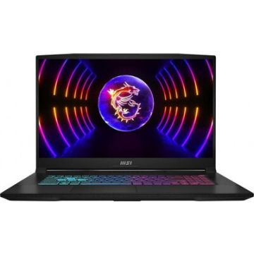 MSI Laptop Gaming MSI Katana 17, I5-12450H, RTX 4050, 32GB RAM, 512GB SSD, negru