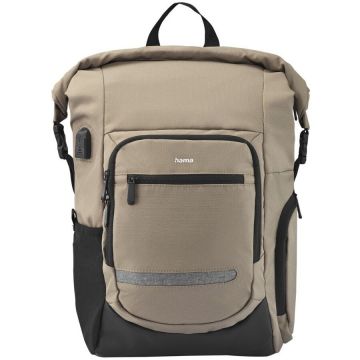 Hama Rucsac pentru laptop, Hama, Plastic, 15.6, 39.5 x 8 x 54 cm, 21.5 l, 640 g, Bej