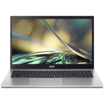 Laptop Acer Aspire 3 A315-59, (Procesor Intel® Core™ i3-1215U (10M Cache, up to 4.40 GHz, with IPU), 15.6inch FHD, 8GB DDR4, 512GB SSD, Intel® UHD Graphics, Argintiu)