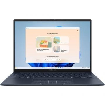 Laptop ASUS Zenbook 14, UX3405CA-PP310X, 14.0-inch, 3K (2880 x 1800) OLED 16:10 aspect ratio, Intel® Core™ Ultra 9 Processor 285H (24M Cache, up to 5.40 GHz), 16GB LPDDR5X on board, 1TB M.2 NVMe™ PCIe® 4.0 SSD, 120Hz refresh rate, 400nits, Glossy display