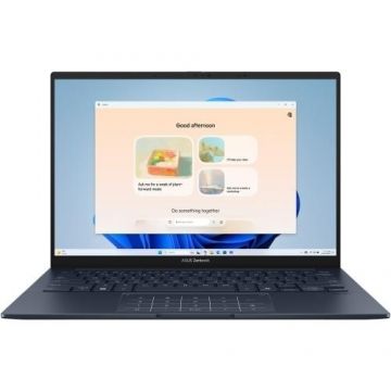 Laptop ASUS Zenbook 14, UX3405CA-PP310X, 14.0-inch, 3K (2880 x 1800) OLED 16:10 aspect ratio, Intel® Core™ Ultra 9 Processor 285H (24M Cache, up to 5.40 GHz), 16GB LPDDR5X on board, 1TB M.2 NVMe™ PCIe® 4.0 SSD, 120Hz refresh rate, 400nits, Glossy