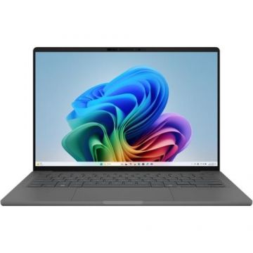 Laptop ASUS Zenbook 14, UX3407RA-QD026X, 14.0-inch, WUXGA (1920 x 1200) OLED 16:10 aspect ratio, Snapdragon® X Elite X1E 78 100, Processor 3.4GHz (42MB Cache, up to 3.4GHz, 12 cores, 12 Threads)n Qualcomm® Hexagon™ NPU up to 45TOPS, 32GB LPDDR5X on boar