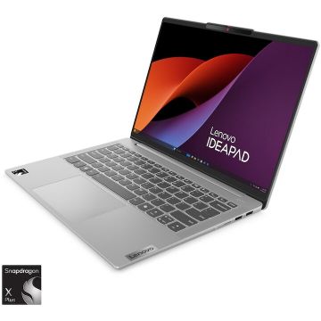 Lenovo Laptop 2 in 1 Lenovo IdeaPad Slim 5, Snapdragon X Plus X1P-42-100, 14'' WUXGA, 32GB 1TB SSD, Adreno GPU, Windows 11 Home, gri