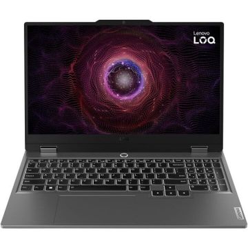 Lenovo Laptop Gaming Lenovo LOQ 15AHP9, Ryzen 5 8645HS, RTX 40601, 15,6 Inch, 16GB RAM, 512GB SSD, gri