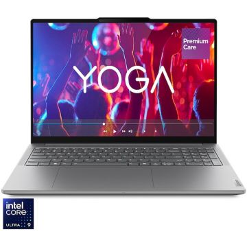 Lenovo Laptop Lenovo Yoga Pro 9, Intel Core Ultra 9, RTX 4060, 165Hz, Windows 11 Pro,  gri