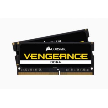 Memorie Notebook Corsair Vengeance 64GB (2 x 32GB), SODIMM, DDR4, CL22, 3200MHz