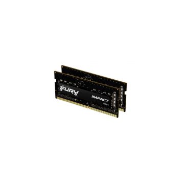 Memorie RAM notebook Kingston, SODIMM, DDR4, 64GB, 3200MHz, CL20, 1.2V, Kit of 2