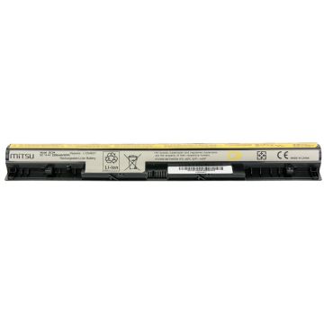 Mitsu Baterie Mitsu pentru Lenovo IdeaPad, G500s, G510s, Z710, 2200 mAh, 32 Wh , 14,4 - 14,8 volți, Negru