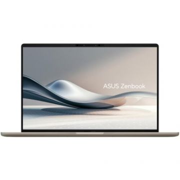 Asus Laptop ASUS ZenBook A14 OLED UX3407RA-QD024X, Snapdragon X Elite X1E-78-100, 14 inch, RAM 32 GB, SSD 1 TB, Qualcomm Adreno, Windows 11 Pro, Zabriskie Beige