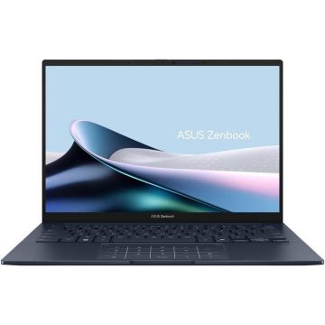 Asus Laptop Asus ZenBook UX3405CA, Intel Core Ultra 9 285H, 14 inch 3K, 16GB RAM, 1TB SSD, Windows 11 Pro, Albastru