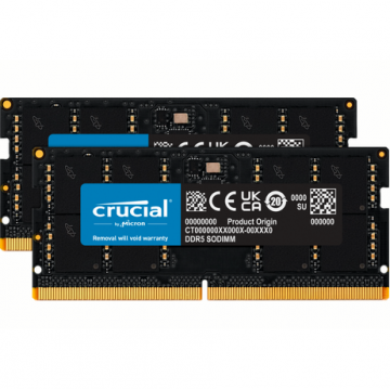 CRUCIAL Kit Memorie SO-DIMM Crucial CT2K48G56C46S5, 96GB, DDR5-5600MHz, CL46, Dual Channel