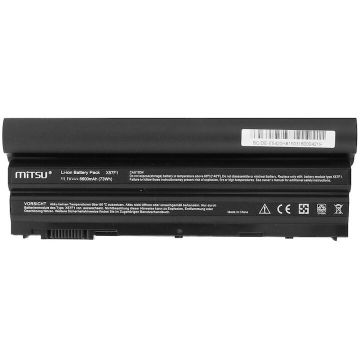 Mitsu Baterie laptop, MITSU, BC/DE-E5420H, Pentru Dell, 6600MAH, 73 WH