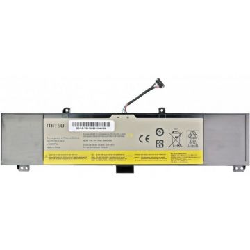 Mitsu Baterie pentru laptop Lenovo Y50/70/80 6400mAh(47Wh) 7.4-7.6 V