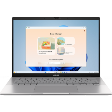 Asus Laptop ASUS Vivobook S14, Intel Core i5-13420H, 14inch WUXGA, 16GB RAM, SSD 1TB, Intel UHD Graphics, No OS, Argintiu (INT Keyboard) Asus Laptop ASUS Vivobook S14, Intel Core i5-13420H, 14inch WUXGA, 16GB RAM, SSD 1TB, Intel UHD Graphics, No OS, Argintiu (INT Keyboard)