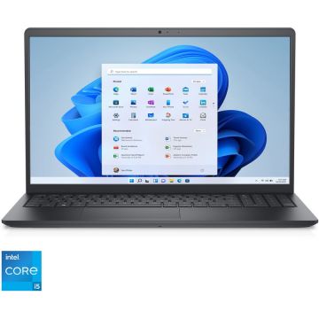 Dell Laptop Dell Vostro 3530 cu procesor Intel® Core i5-1334U pana la 4.6 GHz, 15.6'', Full HD, 120Hz, 16GB DDR4, 512GB SSD, Intel® Iris® Xe Graphics, Windows 11 Pro, Carbon Black, 3y ProSupport and Next Business Day Onsite Service, Negru (INT Keyboard) Dell Laptop Dell Vostro 3530 cu procesor Intel® Core i5-1334U pana la 4.6 GHz, 15.6'', Full HD, 120Hz, 16GB DDR4, 512GB SSD, Intel® Iris® Xe Graphics, Windows 11 Pro, Carbon Black, 3y ProSupport and Next Business Day Onsite Service, Negru (INT Keyboard)