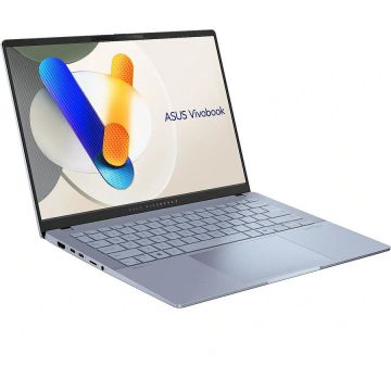 Asus Laptop ASUS Vivobook S 14, Intel Core Ultra 5 226V, 14.0, 3K, 16GB LPDDR5X, SSD 512GB, Intel Arc Graphics, Windows 11, Albastru deschis Asus Laptop ASUS Vivobook S 14, Intel Core Ultra 5 226V, 14.0, 3K, 16GB LPDDR5X, SSD 512GB, Intel Arc Graphics, Windows 11, Albastru deschis