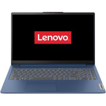 Laptop Lenovo IdeaPad Slim 3 15ABR8 (Procesor AMD Ryzen™ 5 5625U (16M Cache, up to 4.3 GHz), 15.6inch FHD, 8GB DDR4, 512GB SSD, AMD Radeon Graphics, Albastru) Laptop Lenovo IdeaPad Slim 3 15ABR8 (Procesor AMD Ryzen™ 5 5625U (16M Cache, up to 4.3 GHz), 15.6inch FHD, 8GB DDR4, 512GB SSD, AMD Radeon Graphics, Albastru)