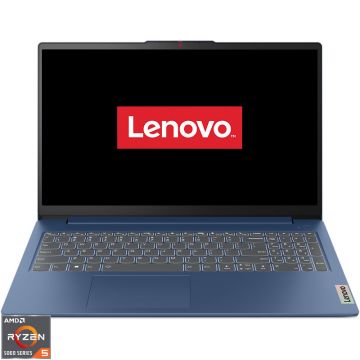 Laptop Lenovo 15.6'' IdeaPad Slim 3 15ABR8, FHD, Procesor AMD Ryzen™ 5 5625U (16M Cache, up to 4.3 GHz), 8GB DDR4, 512GB SSD, AMD Radeon, No OS, Abyss Blue Laptop Lenovo 15.6'' IdeaPad Slim 3 15ABR8, FHD, Procesor AMD Ryzen™ 5 5625U (16M Cache, up to 4.3 GHz), 8GB DDR4, 512GB SSD, AMD Radeon, No OS, Abyss Blue