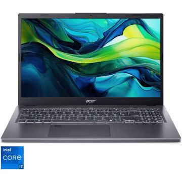 Acer Laptop Acer Aspire 15 A15-51M-7859, 15.6 inch, FullHD, Intel® Core™ i7-13620H, 16GB LPDDR5, 1TB SSD, Intel UHD, No OS, Gri (INT Keyboard) Acer Laptop Acer Aspire 15 A15-51M-7859, 15.6 inch, FullHD, Intel® Core™ i7-13620H, 16GB LPDDR5, 1TB SSD, Intel UHD, No OS, Gri (INT Keyboard)