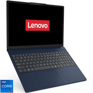 Lenovo Laptop Lenovo IdeaPad Slim 3 15IRH10, Procesor Intel® Core™ i7-13620H pana la 4.9GHz, Display 15.3 WUXGA, IPS, DDR5 16GB RAM, SSD 1TB , Intel® UHD Graphics, Free DOS, Albastru cosmic, 83K100CTRM (INT Keyboard) Lenovo Laptop Lenovo IdeaPad Slim 3 15IRH10, Procesor Intel® Core™ i7-13620H pana la 4.9GHz, Display 15.3 WUXGA, IPS, DDR5 16GB RAM, SSD 1TB , Intel® UHD Graphics, Free DOS, Albastru cosmic, 83K100CTRM (INT Keyboard)