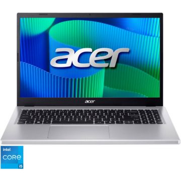 Acer Laptop Acer 15.6'' Extensa 15 EX215-57, FHD IPS, Procesor Intel® Core™ i5-13420H (12M Cache, up to 4.60 GHz), 16GB DDR5, 512GB SSD, Intel UHD, No OS, Pure Silver Acer Laptop Acer 15.6'' Extensa 15 EX215-57, FHD IPS, Procesor Intel® Core™ i5-13420H (12M Cache, up to 4.60 GHz), 16GB DDR5, 512GB SSD, Intel UHD, No OS, Pure Silver