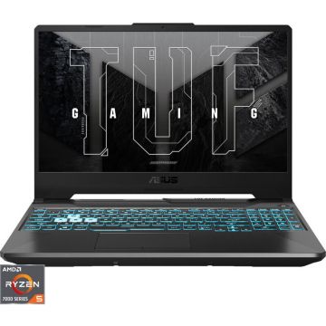 Asus Laptop ASUS Gaming 15.6'' TUF A15 FA506NC, FHD 144Hz, Procesor AMD Ryzen™ 5 7535HS (16M Cache, up to 4.55 GHz), 16GB DDR5, 1TB SSD, GeForce RTX 3050 4GB, No OS, Negru Asus Laptop ASUS Gaming 15.6'' TUF A15 FA506NC, FHD 144Hz, Procesor AMD Ryzen™ 5 7535HS (16M Cache, up to 4.55 GHz), 16GB DDR5, 1TB SSD, GeForce RTX 3050 4GB, No OS, Negru