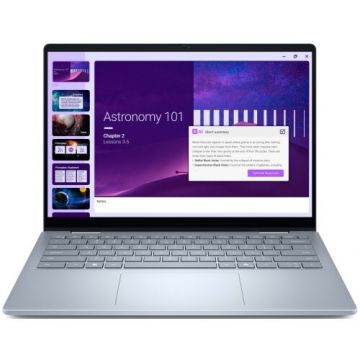 Dell Laptop 2 in 1 Dell 14 Plus DB04250, Intel Core Ultra 7 256V, 14 inch WUXGA Touch, 16GB RAM, 1TB SSD, Windows 11 Home, Albastru Dell Laptop 2 in 1 Dell 14 Plus DB04250, Intel Core Ultra 7 256V, 14 inch WUXGA Touch, 16GB RAM, 1TB SSD, Windows 11 Home, Albastru