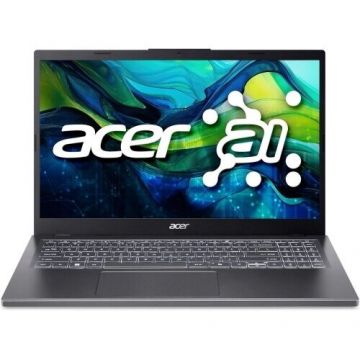Acer Laptop Acer Aspire 15 A15-61M-R30F, 15.6,  AMD Ryzen 5 8640HS, 16GB RAM, 512GB  SSD, AMD Radeon 760M, No OS, Gri (INT Keyboard) Acer Laptop Acer Aspire 15 A15-61M-R30F, 15.6,  AMD Ryzen 5 8640HS, 16GB RAM, 512GB  SSD, AMD Radeon 760M, No OS, Gri (INT Keyboard)