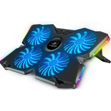 Cooler laptop Spirit of Gamer Airblade 500, iluminare RGB (Negru) Cooler laptop Spirit of Gamer Airblade 500, iluminare RGB (Negru)