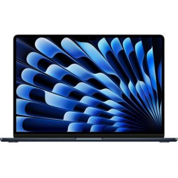 Laptop Apple MacBook Air 15 (Procesor Apple M4 (10-core CPU), 15.3inch Liquid Retina, 16GB, 256GB SSD, Apple M4 10-core GPU, Mac OS, Layout INT, Albastru) Laptop Apple MacBook Air 15 (Procesor Apple M4 (10-core CPU), 15.3inch Liquid Retina, 16GB, 256GB SSD, Apple M4 10-core GPU, Mac OS, Layout INT, Albastru)